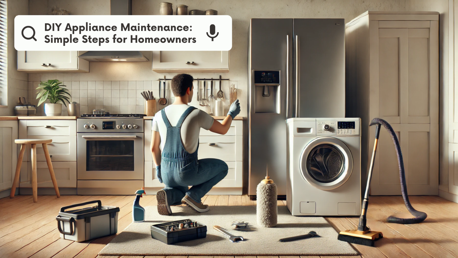 DIY Appliance Maintenance Guide – Prevent Repairs & Extend Lifespan