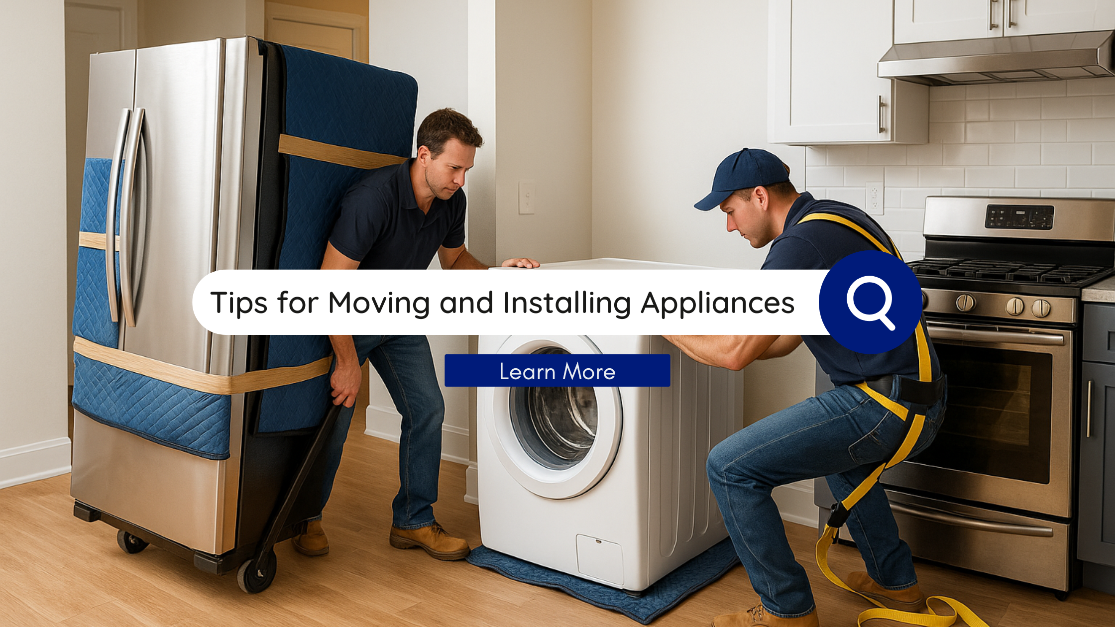 Expert Tips for Moving and Installing Appliances Safely