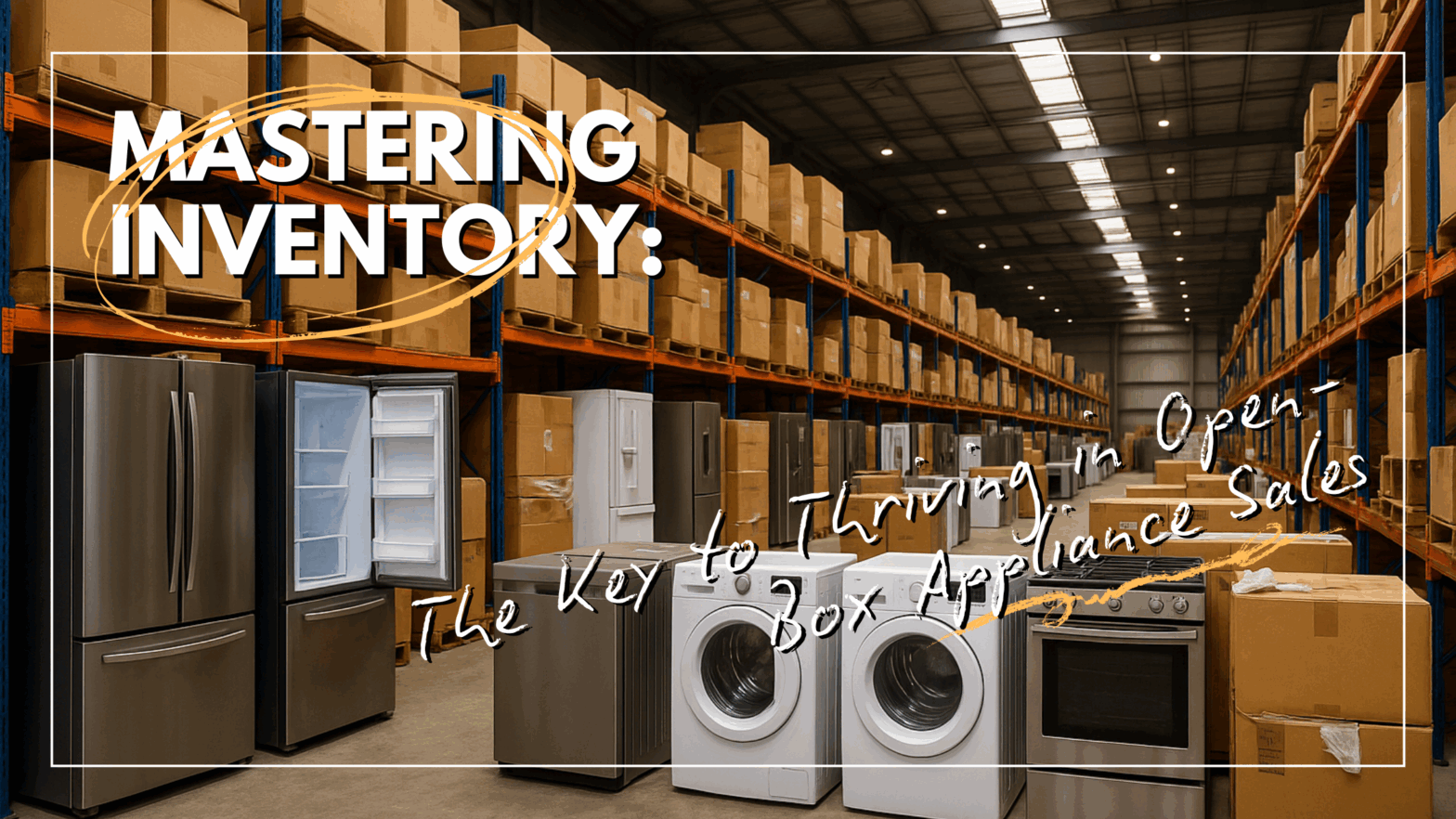 Master Inventory Management to Succeed in Open-Box Appliance Sales