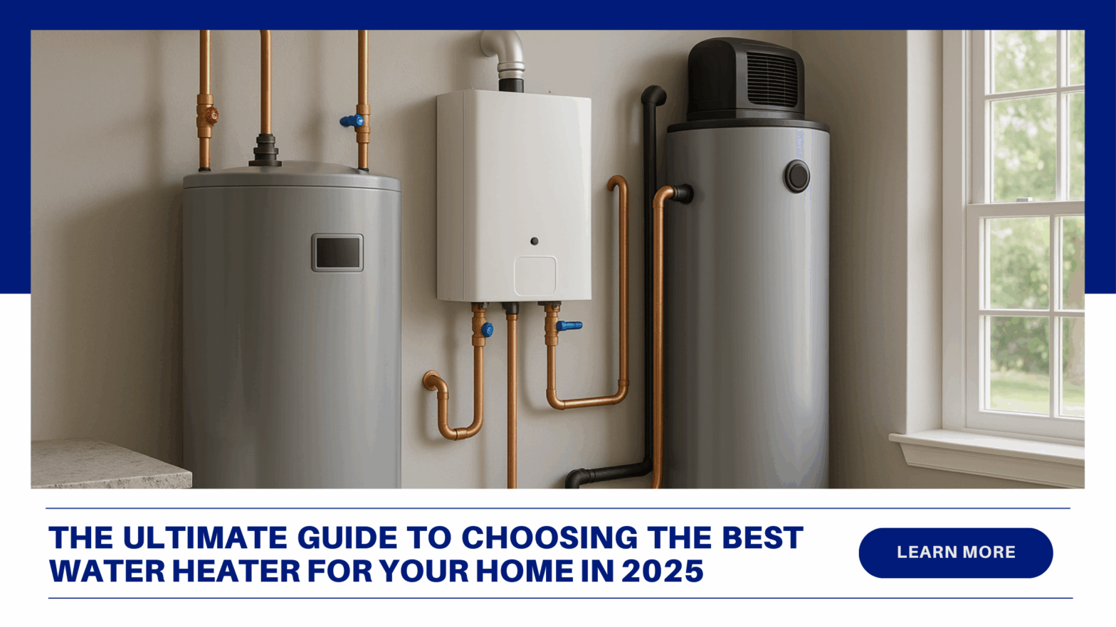 Ultimate Guide to Choosing the Best Water Heater for Your Home in 2025