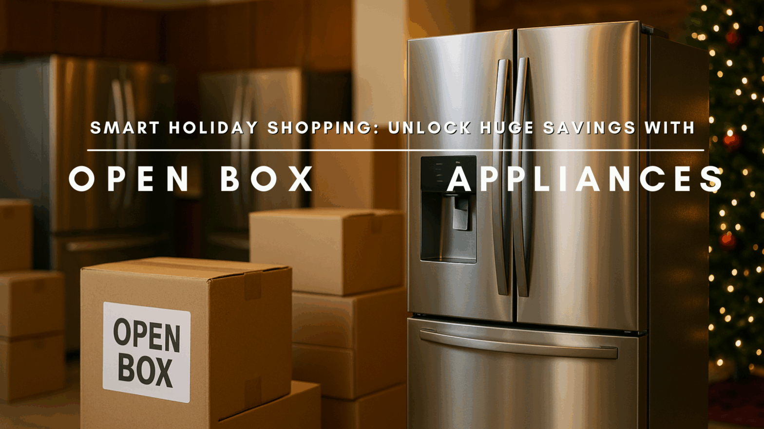 Smart Holiday Shopping Tips: Save Big with Open Box Appliances
