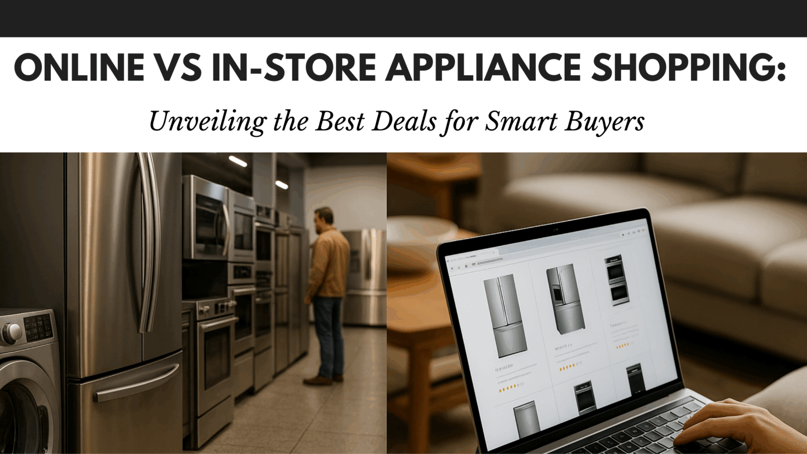 Online vs In-Store Appliance Shopping: Find the Best Deals for Smart Buyers