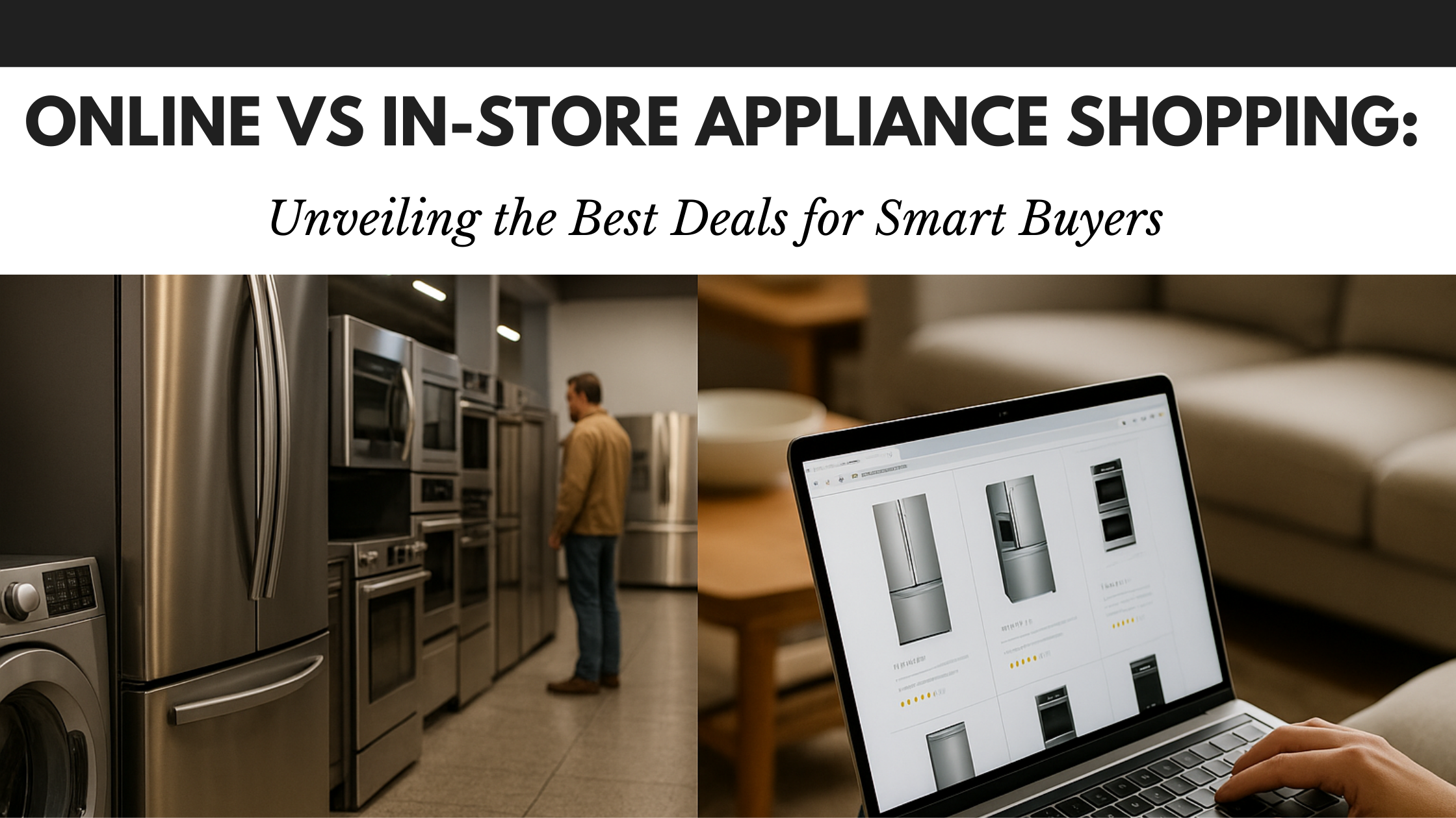 Online vs In-Store Appliance Shopping: Find the Best Deals for Smart Buyers
