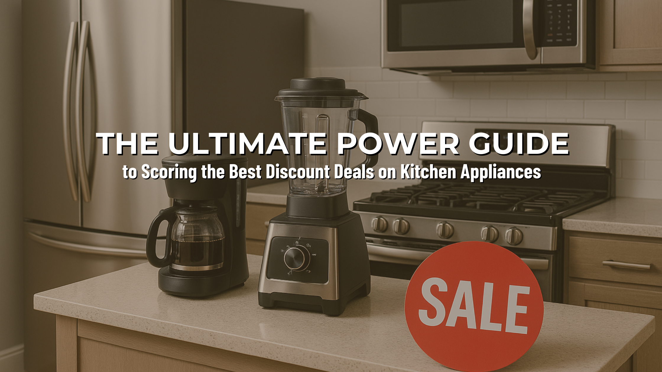 Ultimate Guide to Scoring the Best Discount Deals on Kitchen Appliances