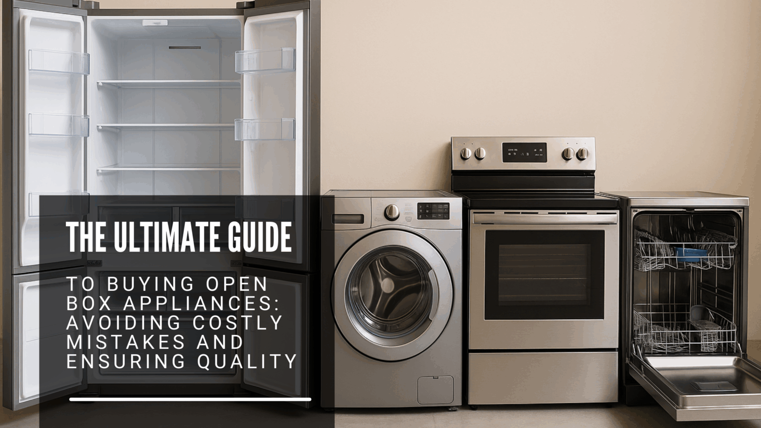 Ultimate Guide to Buying Open Box Appliances & Ensuring Quality
