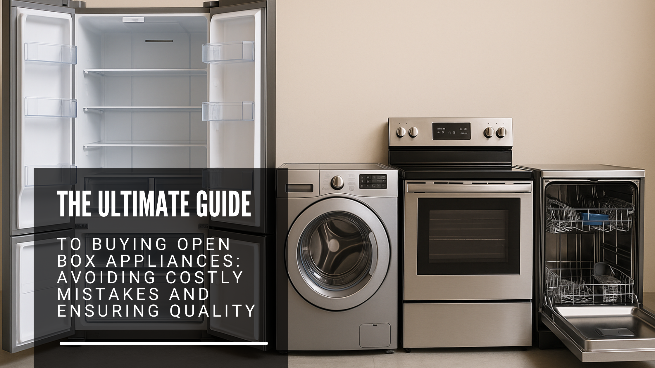 Ultimate Guide to Buying Open Box Appliances & Ensuring Quality