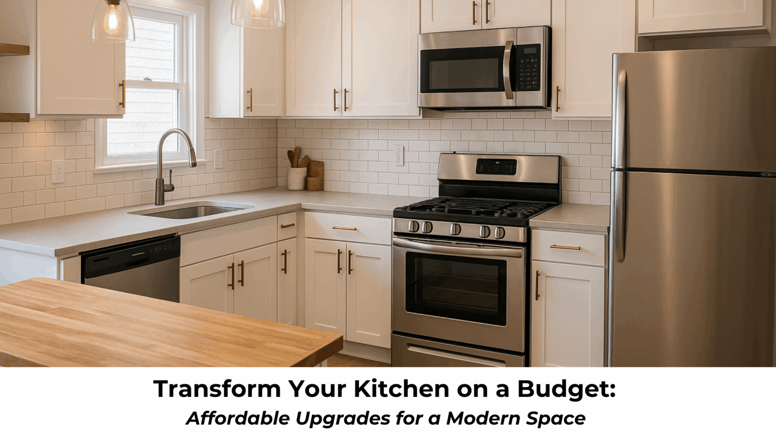 Transform Your Kitchen on a Budget with Affordable Modern Upgrades