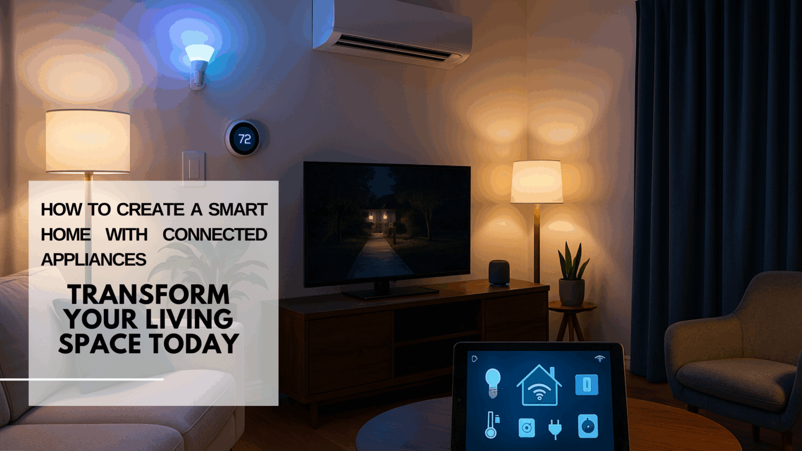 Create a Smart Home with Connected Appliances