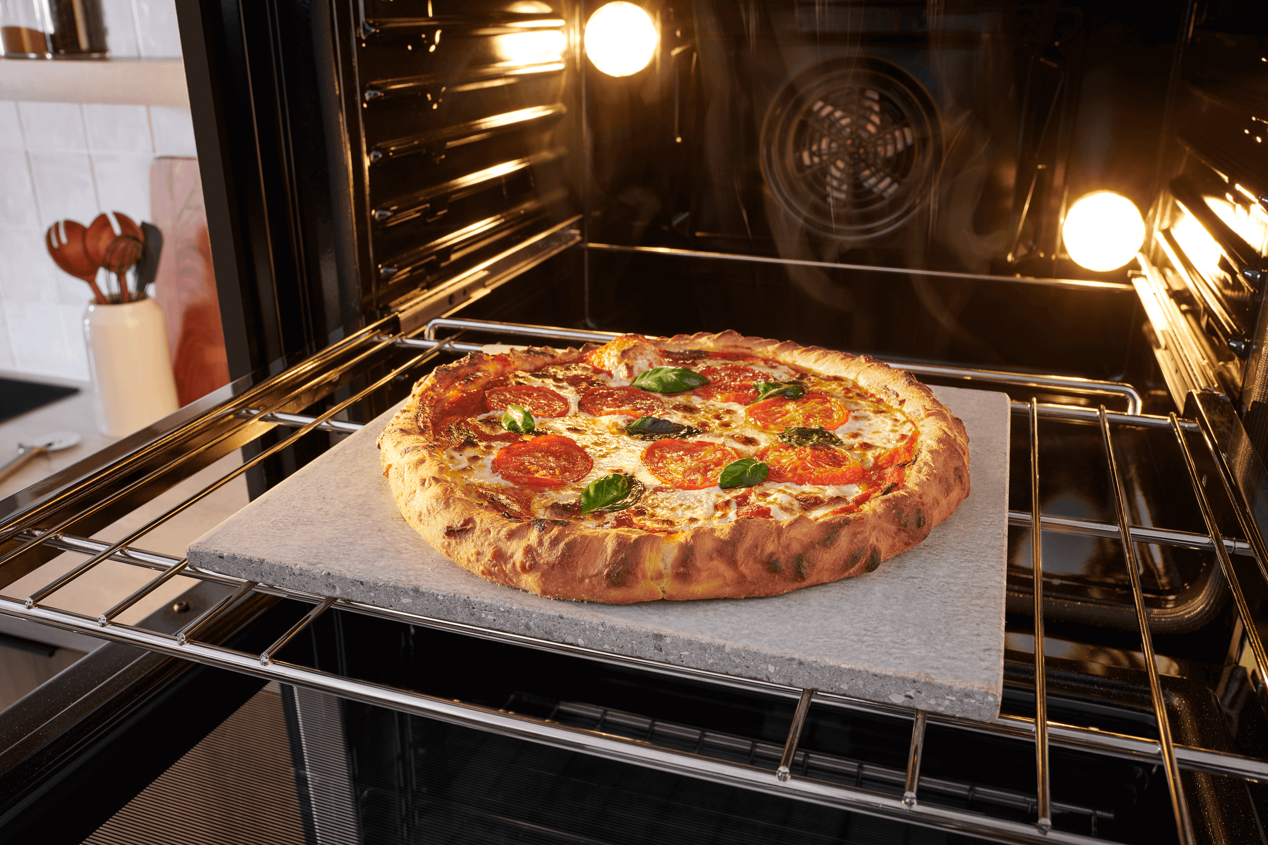 Pizza Mode with intense heat