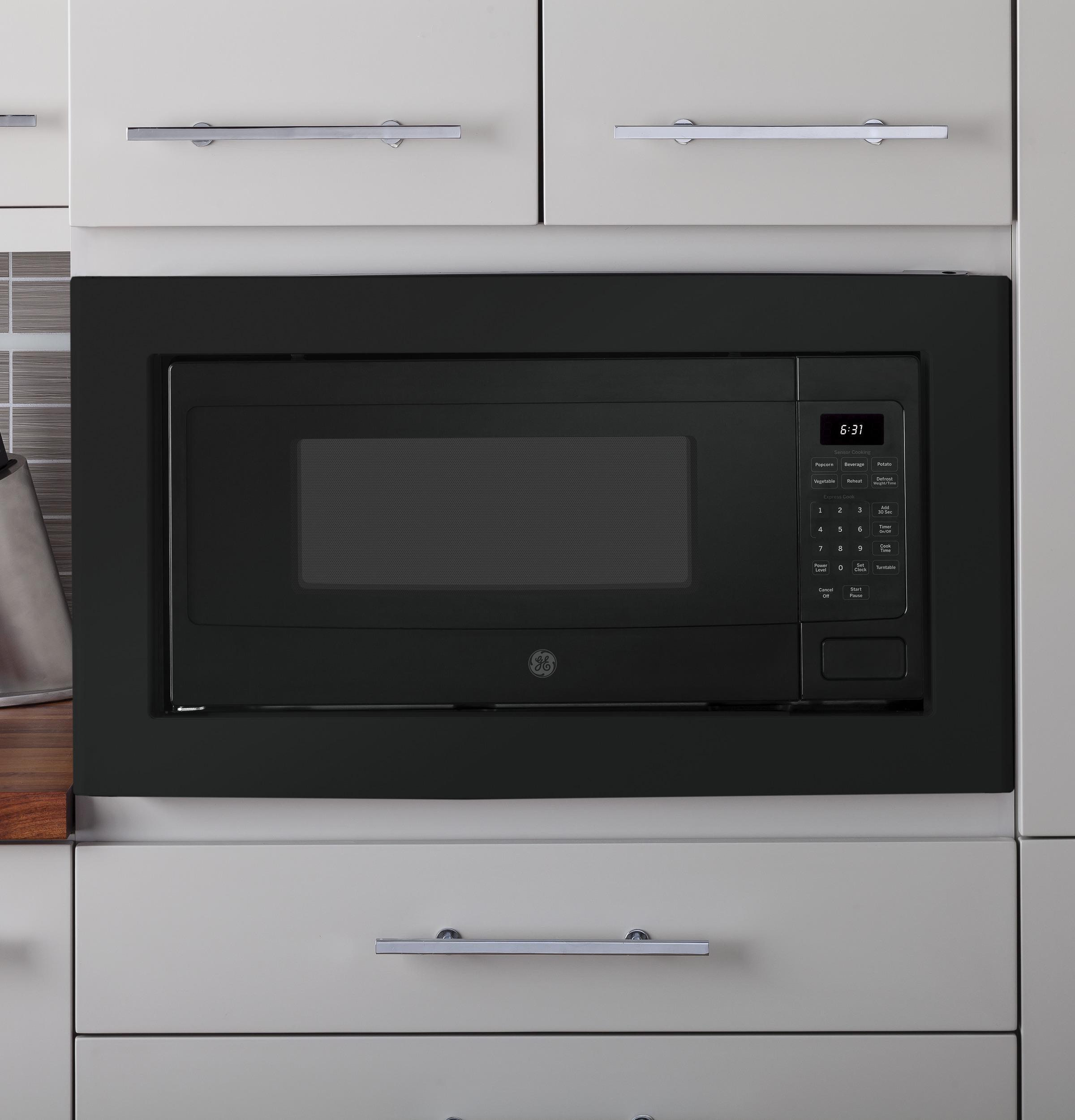 Built-in capable microwave