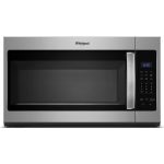 WHIRLPOOL 30″ 1.7 Cu. Ft. Microwave Hood Combination With Electronic Touch Controls WMH31017HS