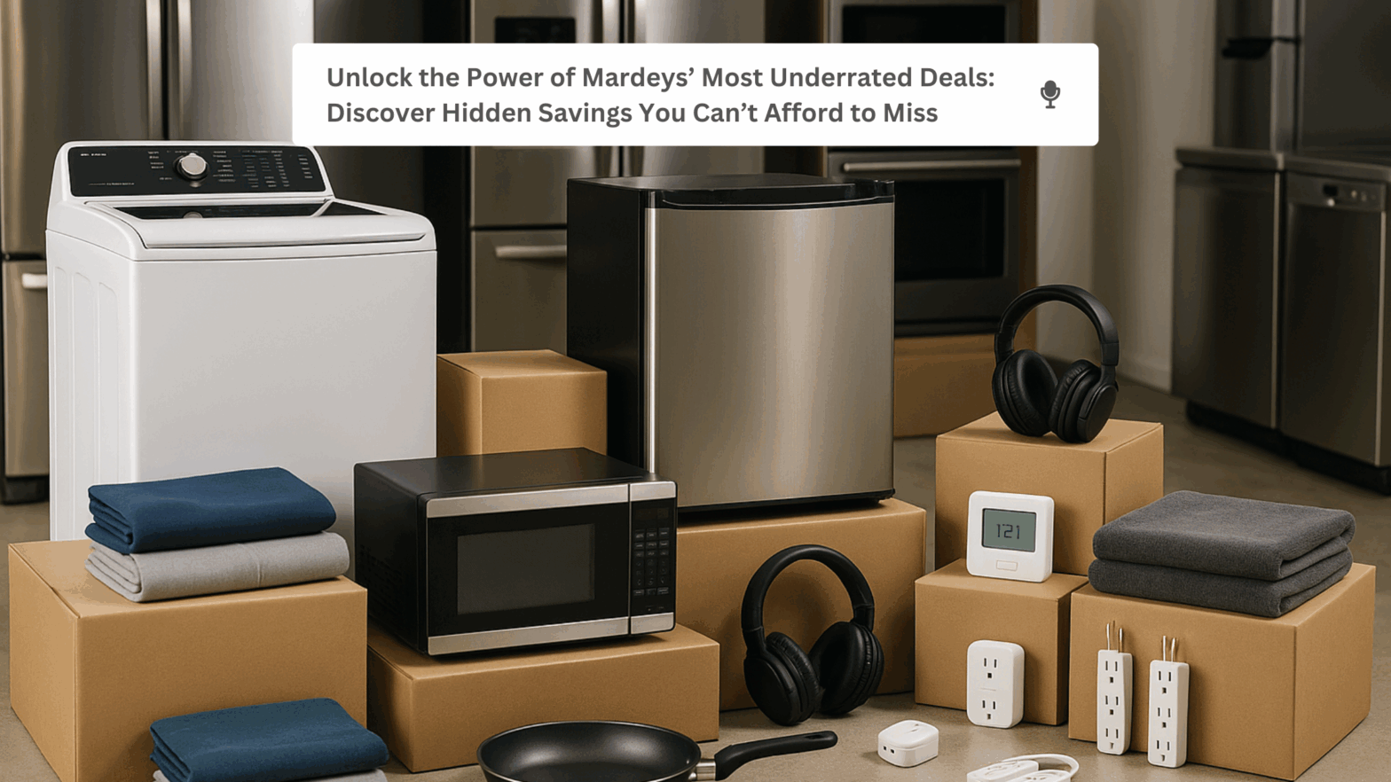 Discover Mardeys’ Most Underrated Appliance Deals