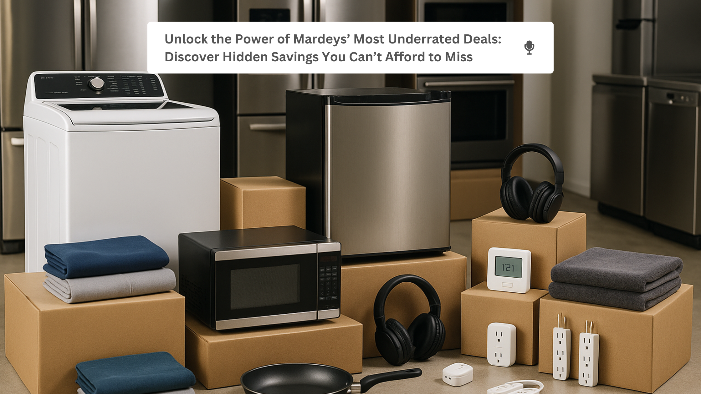 Discover Mardeys’ Most Underrated Appliance Deals