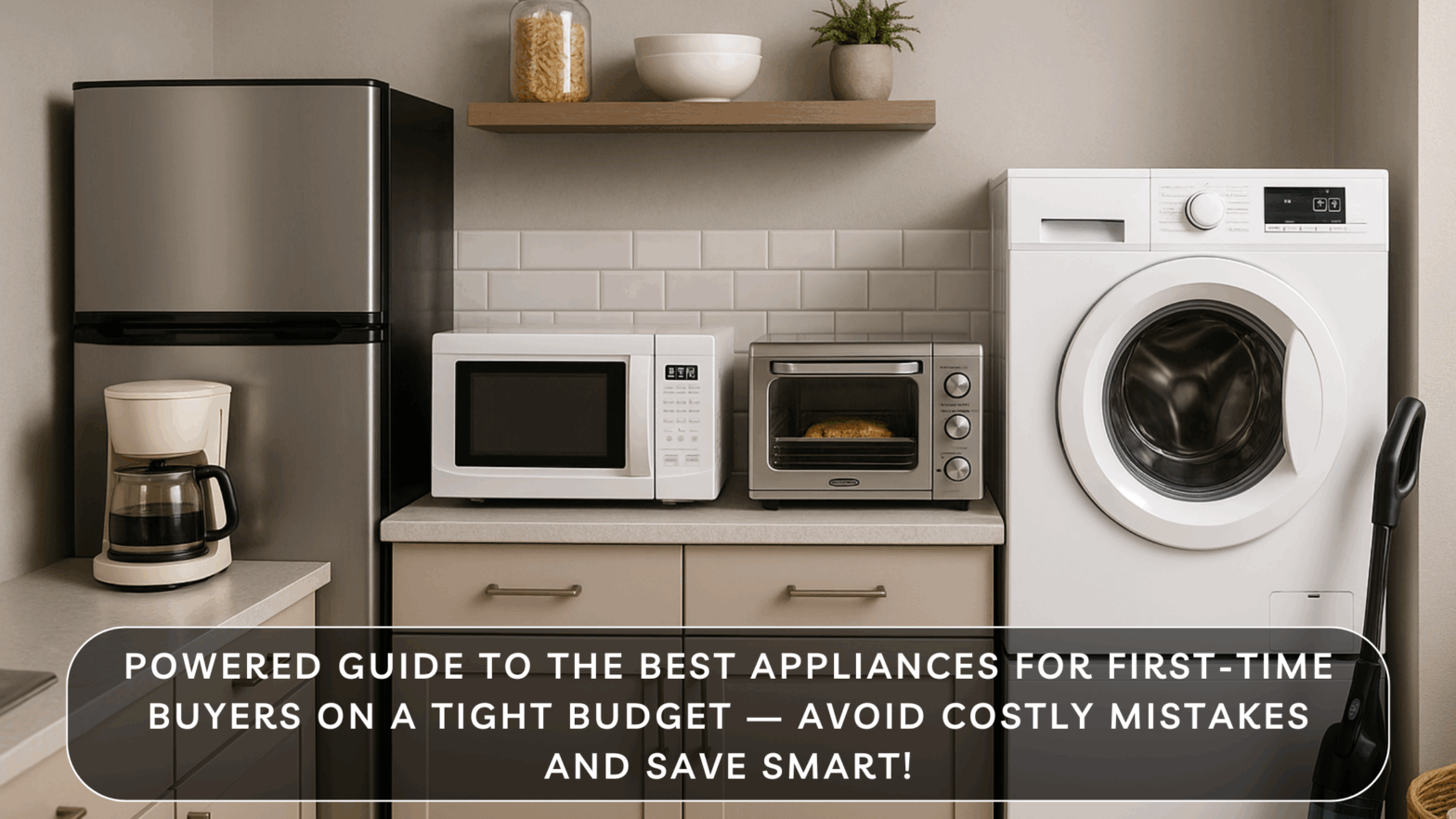 Best Appliances for First-Time Buyers on a Budget