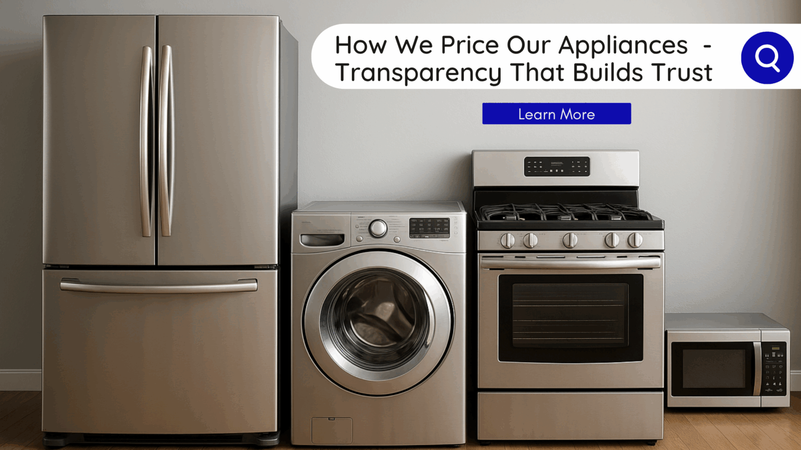 Honest Appliance Pricing by Mardeys – No Hidden Fees
