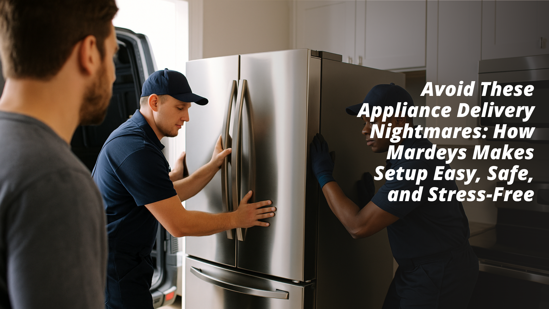 Safe and Hassle-Free Appliance Delivery by Mardeys