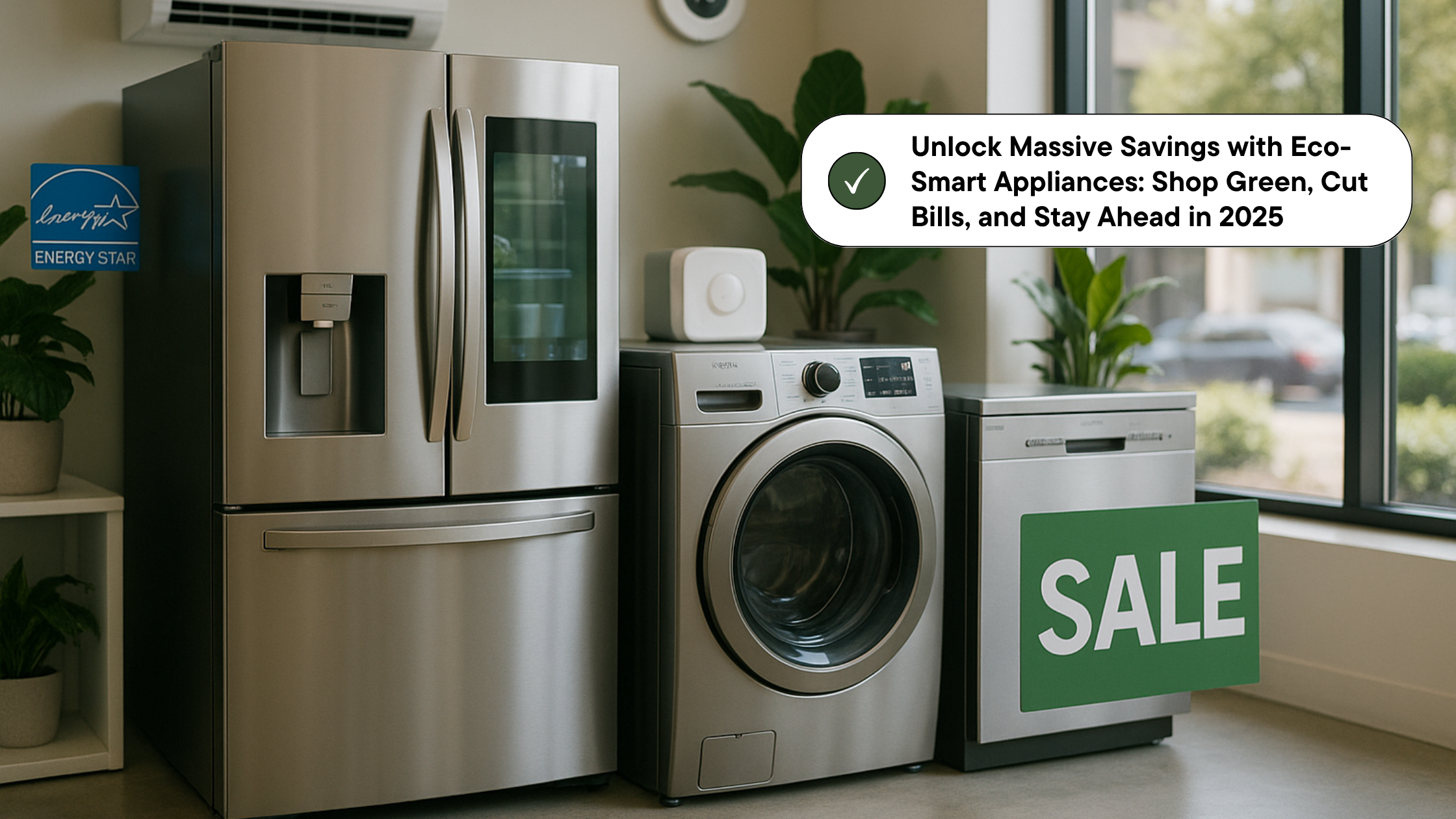 Eco-Smart Appliances for Energy Savings and Sustainability