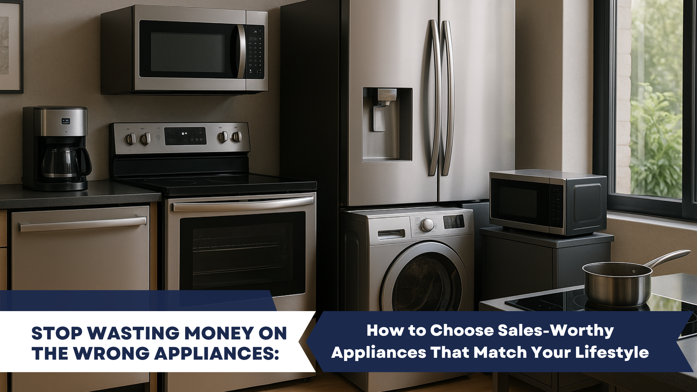 Homeowner frustrated with wrong appliances and researching better appliance choices