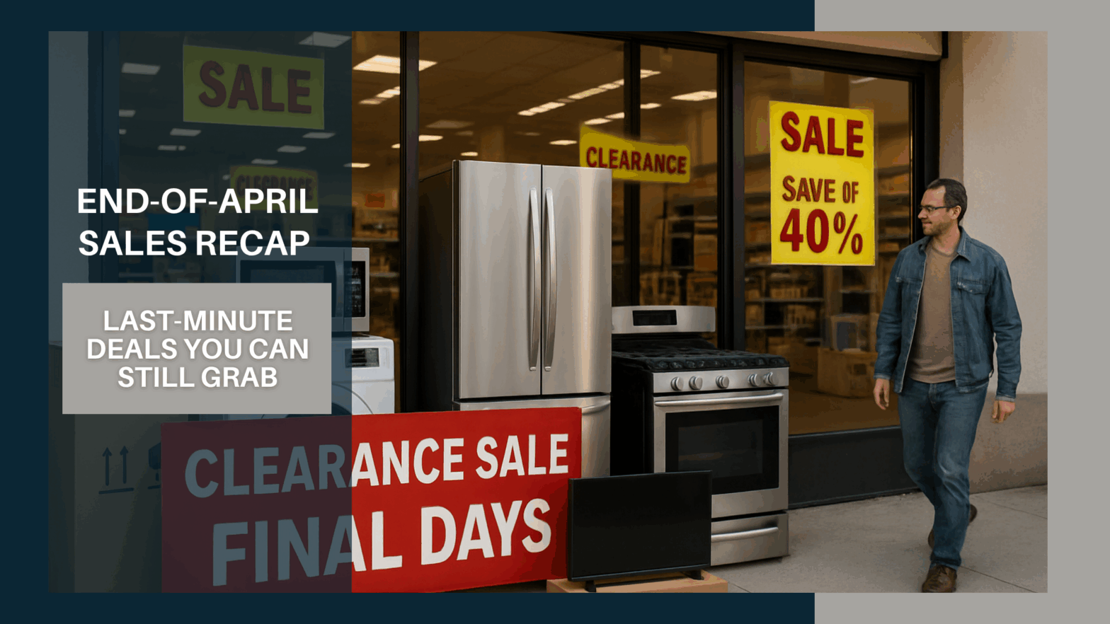 Mardeys April appliance deals with discounted high-quality kitchen and home appliances