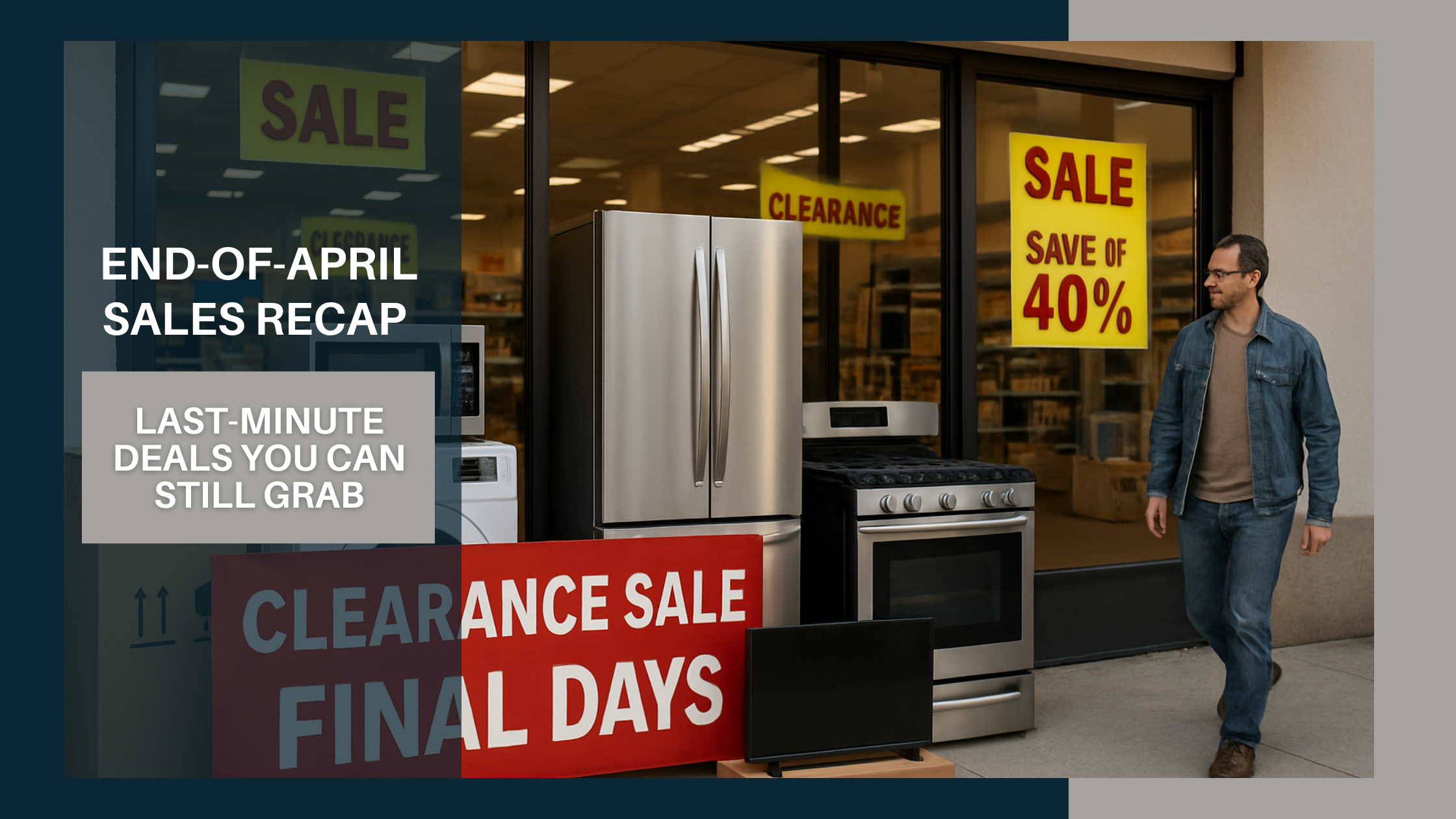 Mardeys April appliance deals with discounted high-quality kitchen and home appliances