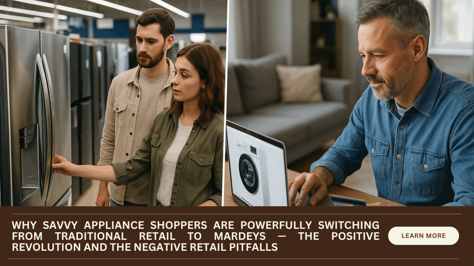Savvy Appliance Shoppers Choosing Mardeys Over Traditional Retail