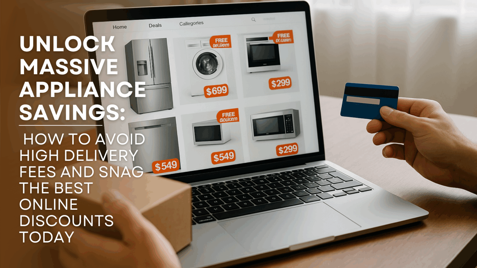 Massive Appliance Savings with No Hidden Delivery Fees