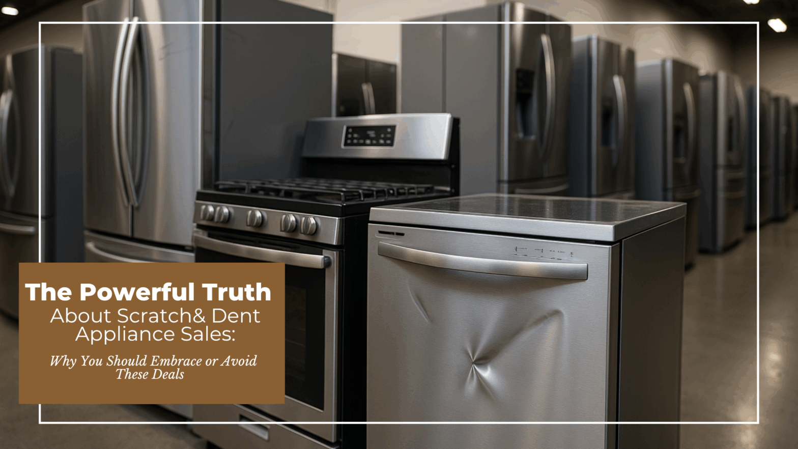 Truth About Scratch and Dent Appliance Sales