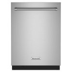 KITCHENAID 24″ 360(degree) Max Jets Third Rack Dishwasher With Fan Enabled Prodry System 44 Dba KDTM604KPS
