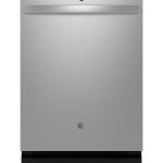 GE 24″ Fingerprint Resistant Top Control With Stainless Steel Interior Dishwasher With Sanitize Cycle GDT650SYVFS