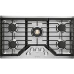 GE 36″ Deep Recessed Gas Cooktop (natural Gas) ZGU36RSLSS