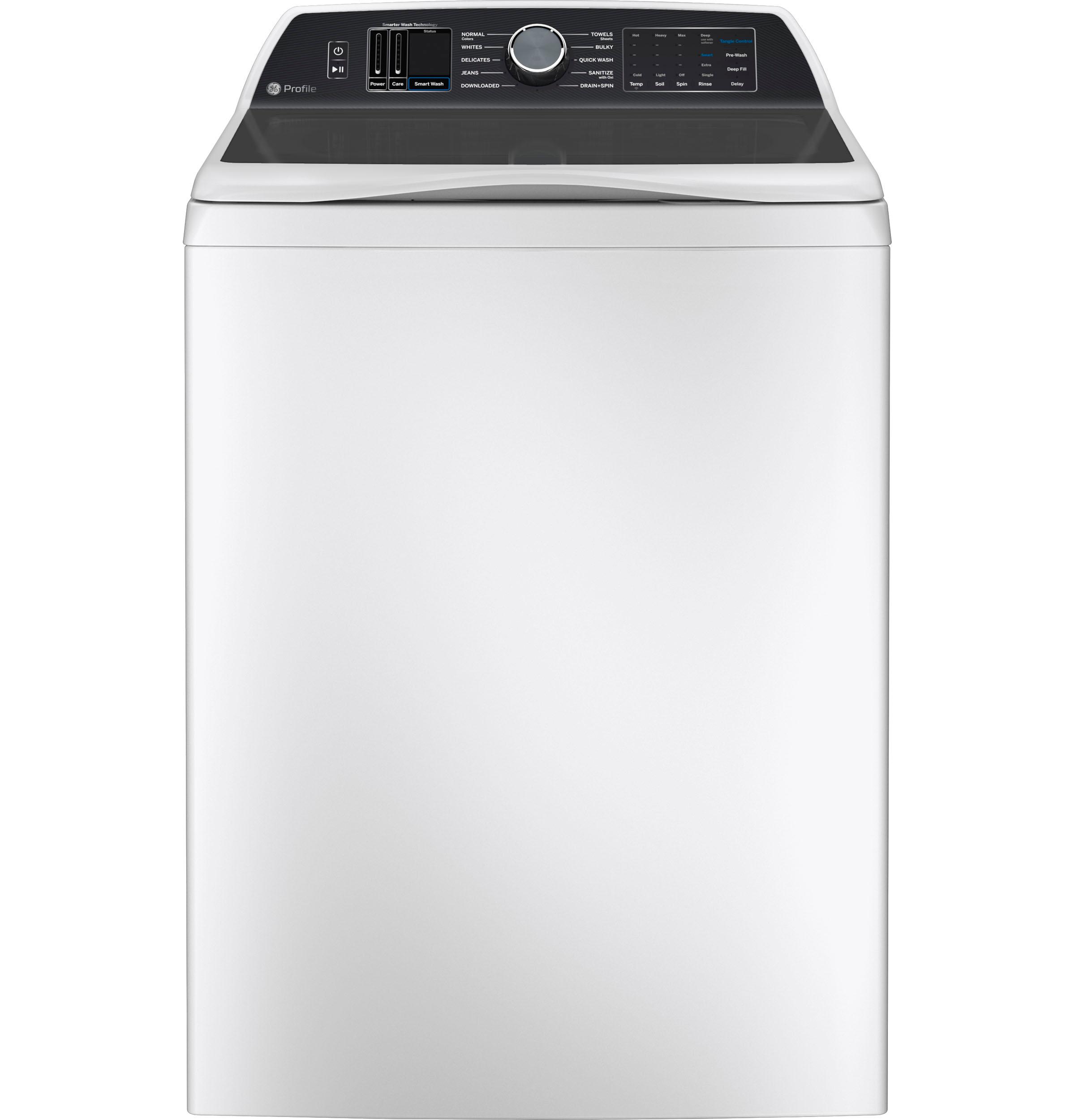 GE 28" Top Load Smart Washer With 5.4 Cu. Ft. Capacity PTW700BSTWS