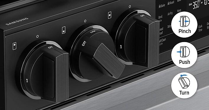 Knob locks, built-in