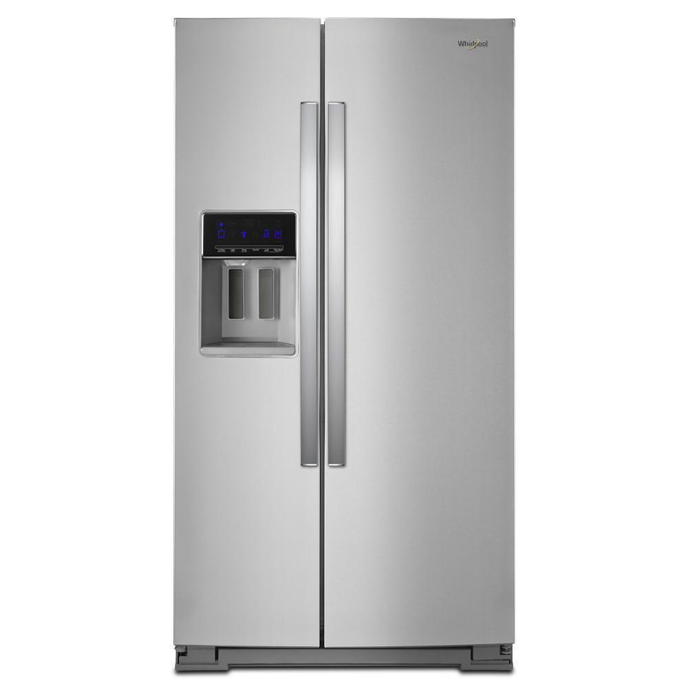 Whirlpool 36 Inch Wide Side By Side Refrigerator 28 Cu. Ft. WRS588FIHZ