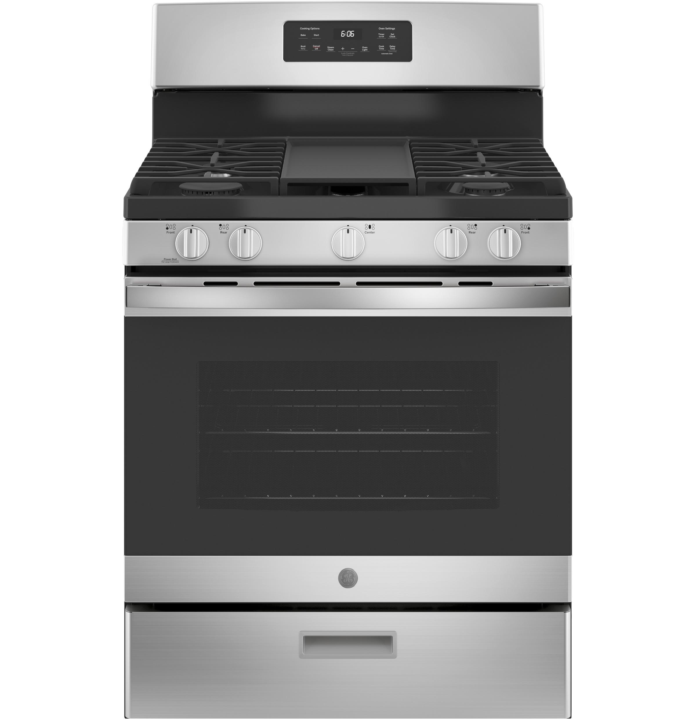 GE Ge 30″ Free Standing Gas Range JGBS66REKSS