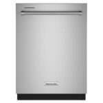 KITCHENAID 24″ 39 Dba Dishwasher In Printshield Finish With Third Level Utensil Rack KDTE204KPS