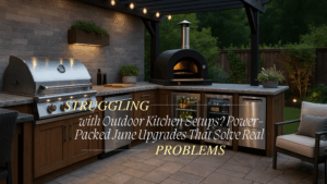 Outdoor kitchen upgrade with smart June appliance deals solving setup issues