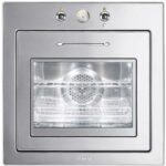 SMEG 60cm (approx 24″) “piano Design” Thermo Ventilated Electric Multifunction Oven Polished Stainless Steel FU675