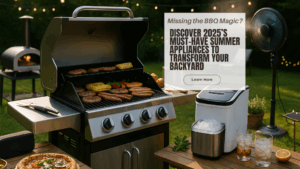 Smart shopper comparing appliance prices online during summer appliance deals