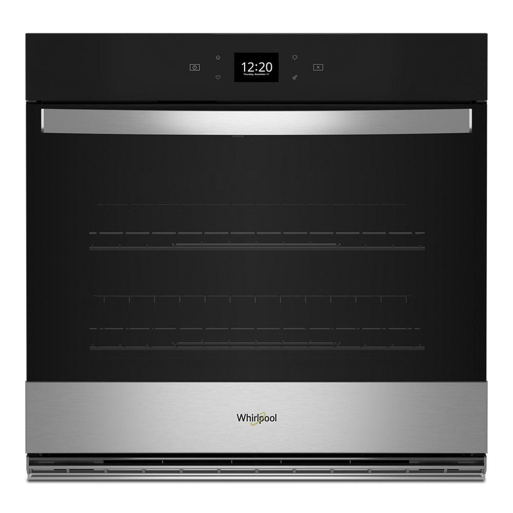 Whirlpool 30 Inch Single Wall Oven With Air Fry When Connected 5.0 Cu. Ft. WOES5030LZ