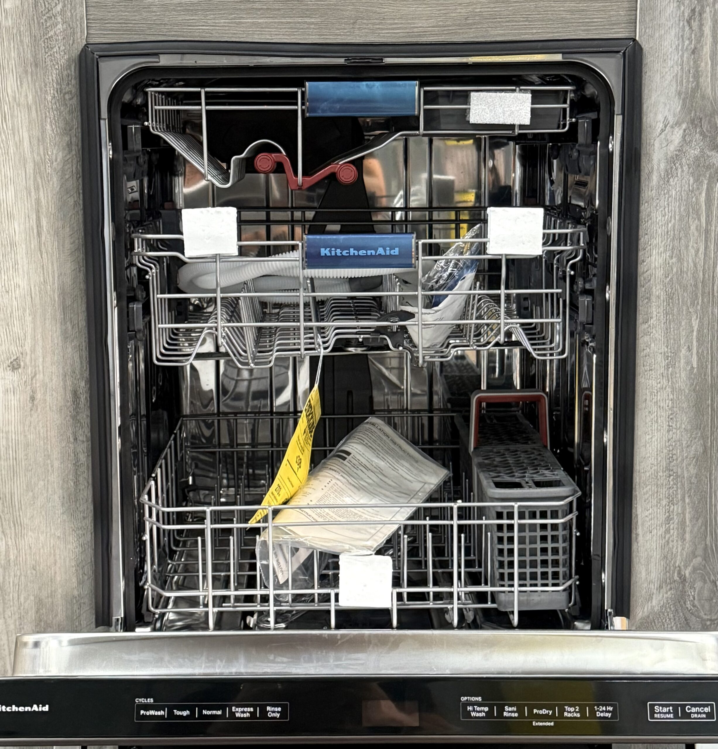 KITCHENAID 24″ 44 Dba Dishwasher In Printshield Finish With