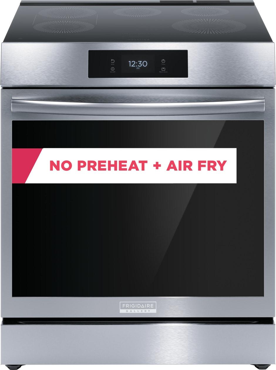 Frigidaire 30″ Front Control Induction Range With Total Convection GCFI3060BF