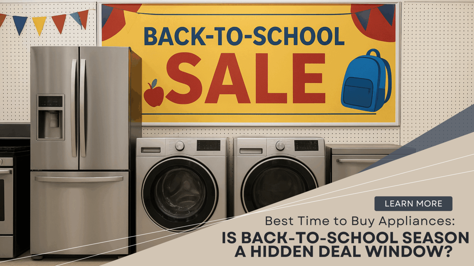 Hidden appliance savings during back-to-school season for smart shoppers.