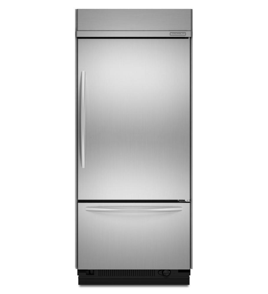 Kitchenaid Kitchenaid 20.5 Cu. Ft. 36 Inch Width Right Hand Door Swing Architect Series Ii Stainless Steel KBRC36FTS