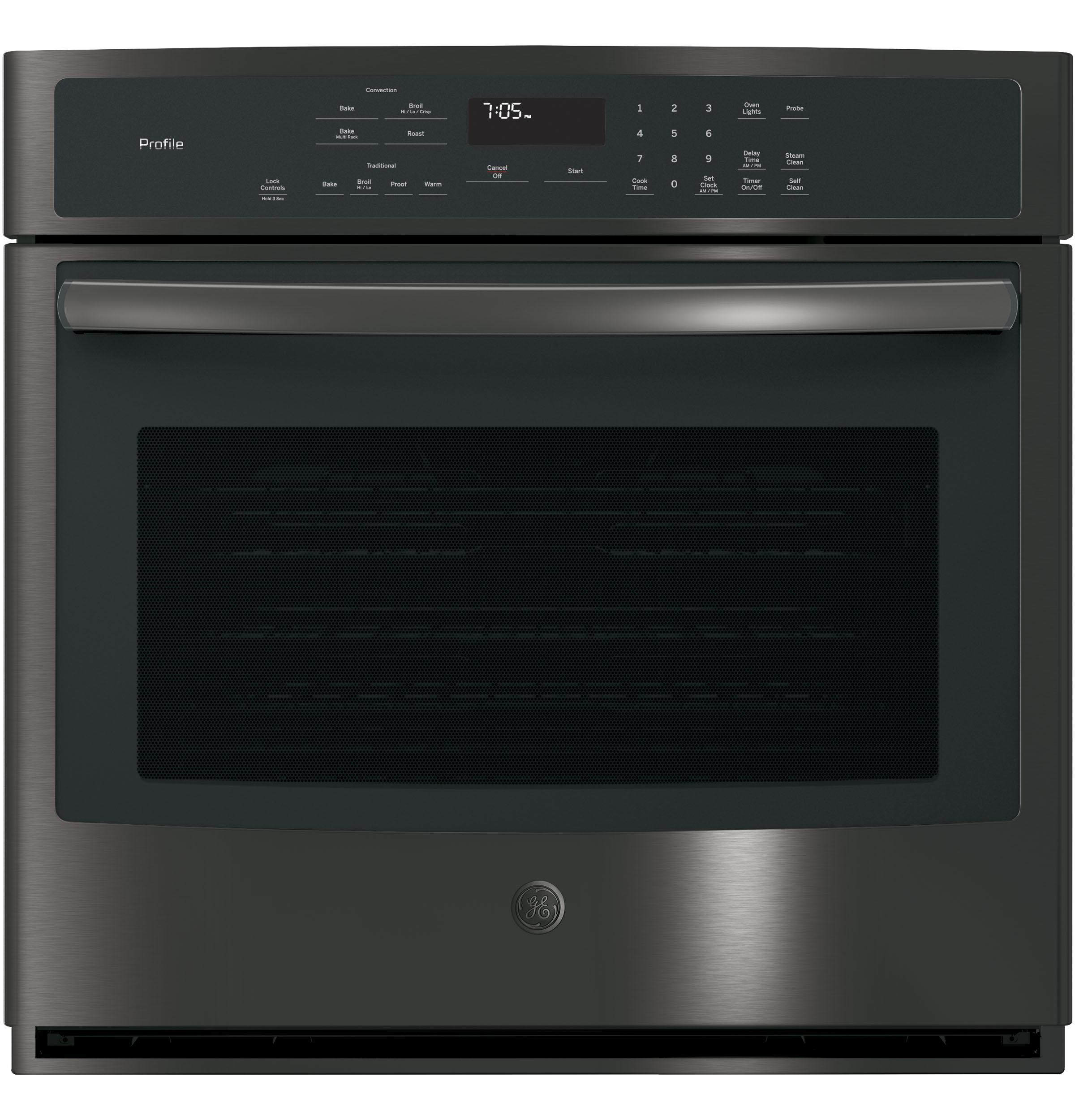 GE Profile(tm) Series 30″ Built In Single Convection Wall Oven PT7050BLTS