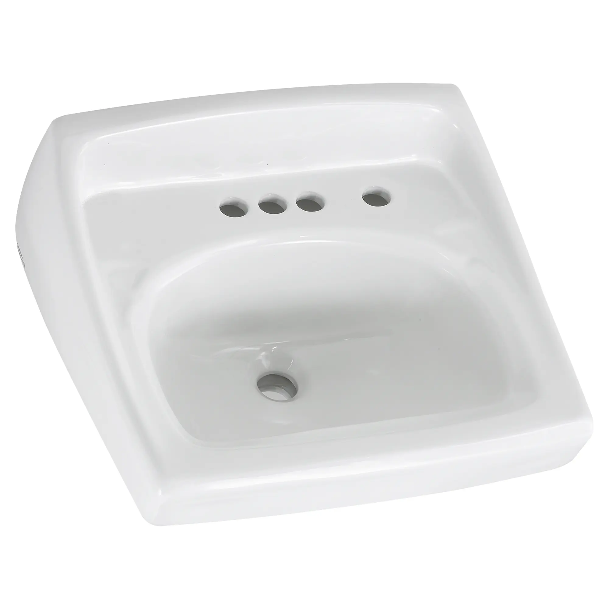 AMERICAN STANDARD 18" Lucerne Wall Mounted Porcelain Bathroom Sink 0355034.020