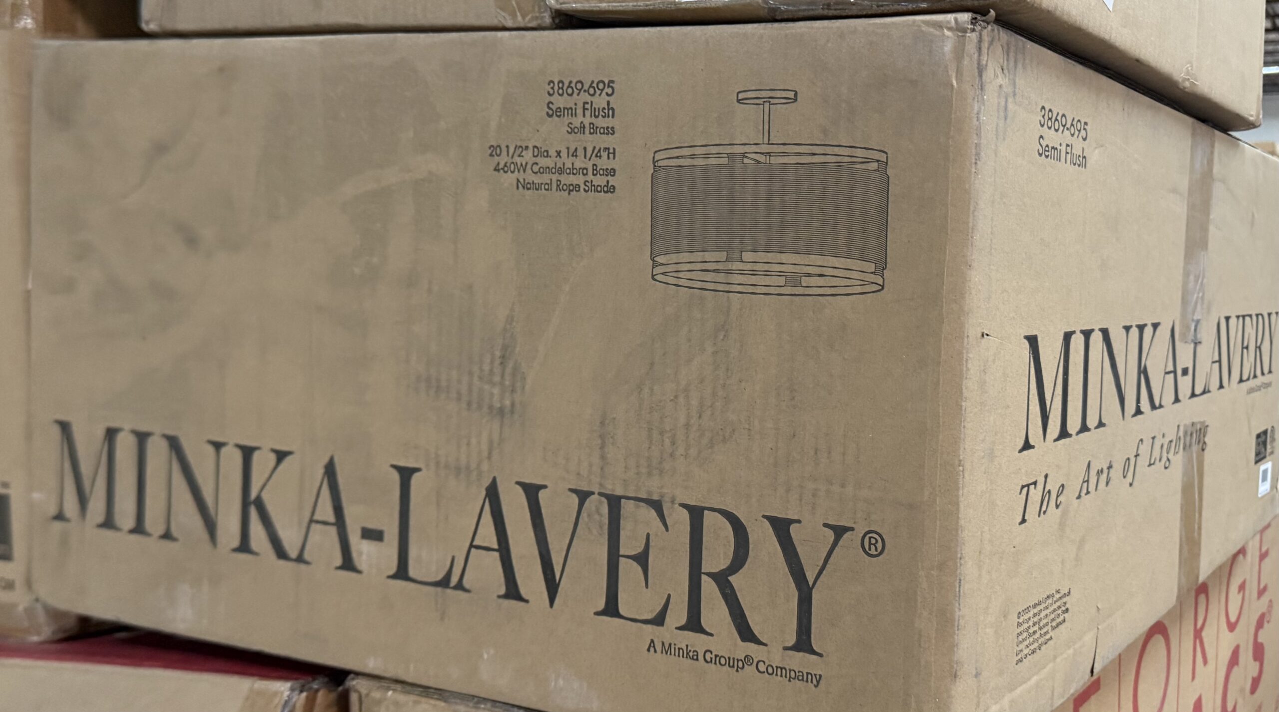 Minka-Lavery Minka Lavery Reg Windward Passage Ceiling Light 240 W ...